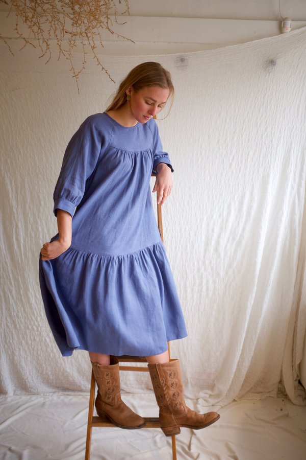 knee length dresses for ladies SALE | Ottawa Linen Jacket Dress