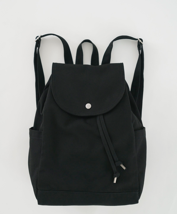 Baggu Drawstring Backpack - Black | Garmentory display picture 1