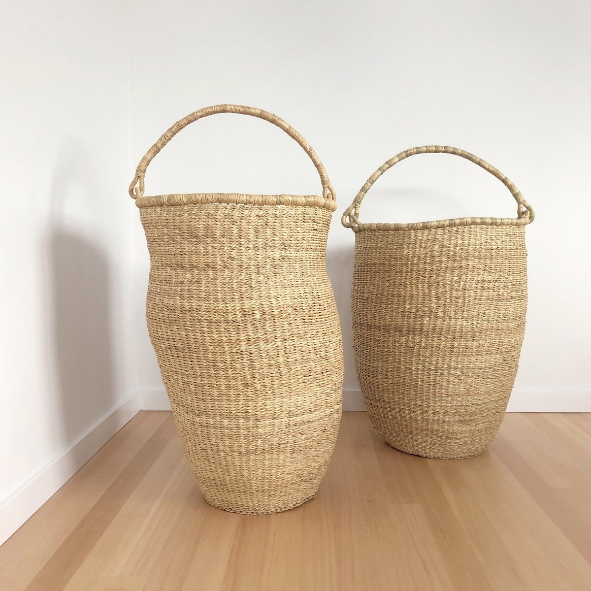 TWENTY ONE TONNES Giant Basket - Natural - Image 7 of 9
