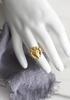 10 Decoart Lion Ring - Gold Plated Brass/Zircon  - Thumbnail 3