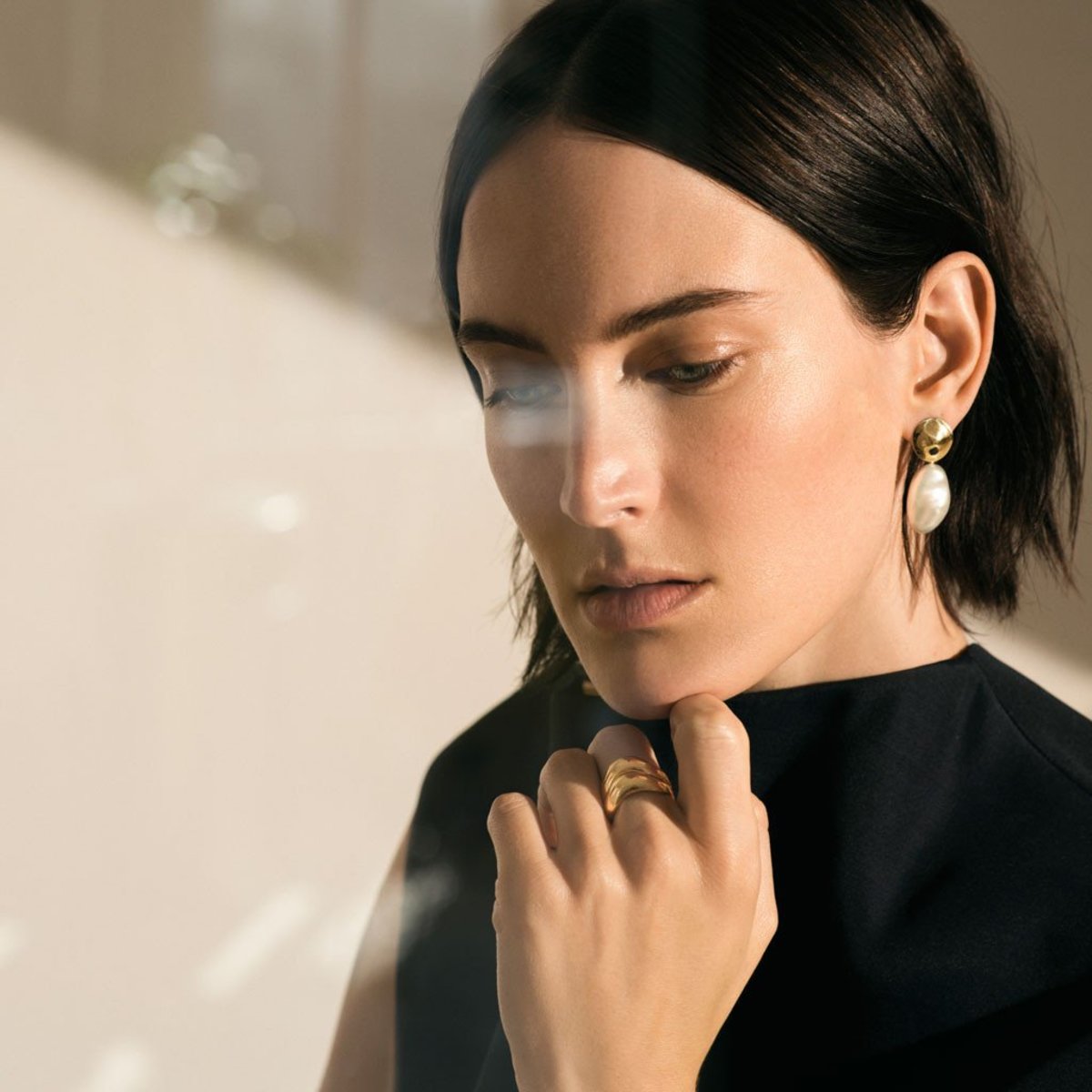 AGMES Double Wave Ring  - Image 1 of 6