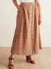 Sita Murt Long Checked Skirt - Thumbnail 3