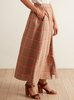 Sita Murt Long Checked Skirt - Thumbnail 4