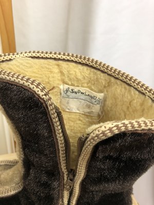 Vintage Snowland Boots - Brown/Tan Vintage Snowland Boots - Brown/Tan