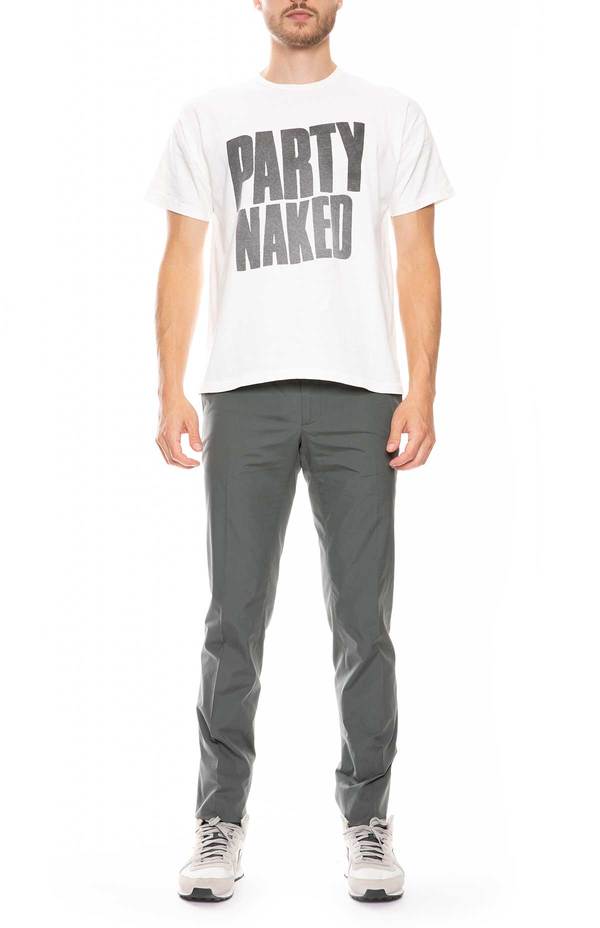 STELLA MCCARTNEY Troy Cotton Poplin Pant - GREEN ASH 1175 STELLA MCCARTNEY Troy Cotton Poplin Pant - GREEN ASH 1175