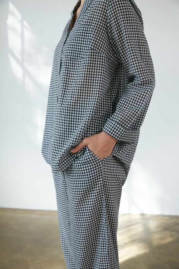 General Sleep Classic Set - Navy Gingham General Sleep Classic Set - Navy Gingham