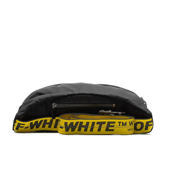 OFF-WHITE OW logo fanny pack - black OFF-WHITE OW logo fanny pack - black