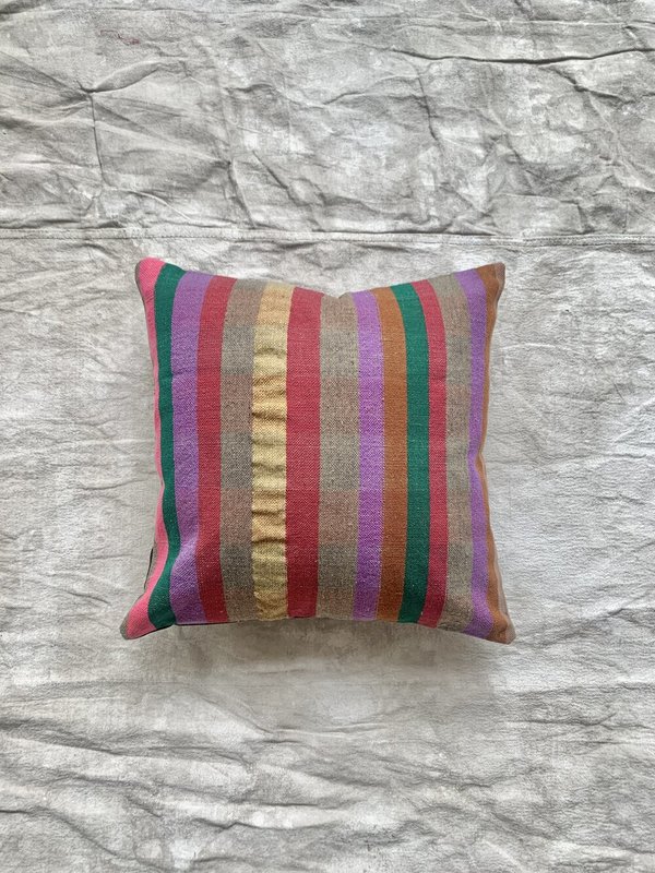 Cuttalossa & Co. Stripe Pillow 16 x 16 - Multi Cuttalossa & Co. Stripe Pillow 16 x 16 - Multi