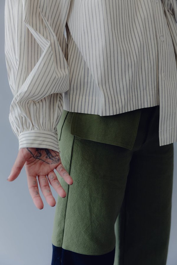 Et Tigre Finn Pant - Olive/Black Et Tigre Finn Pant - Olive/Black