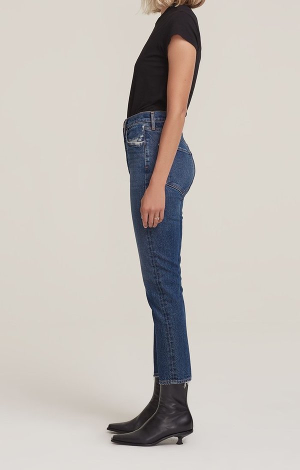 AGOLDE Riley High Rise Straight Crop - Pastime AGOLDE Riley High Rise Straight Crop - Pastime