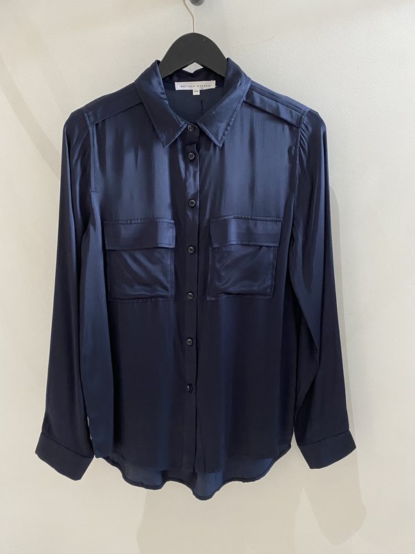 Melissa Nepton Blouse Michel - Marine Melissa Nepton Blouse Michel - Marine