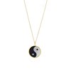 Tarin Thomas Yin Yang Everett Necklace - Cable Link Chain - Thumbnail 1