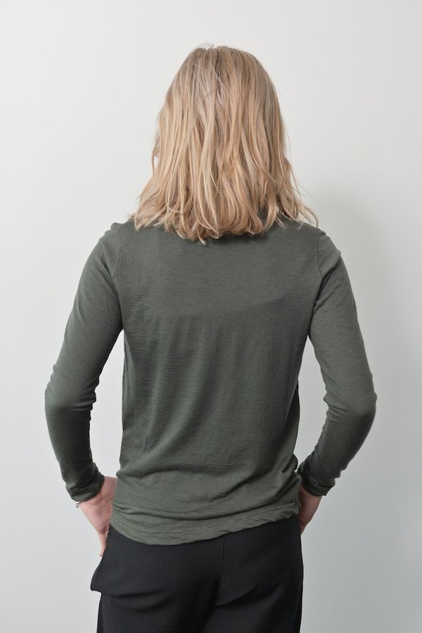 Private 0204 Cashmere Tee - Forrest Green Private 0204 Cashmere Tee - Forrest Green