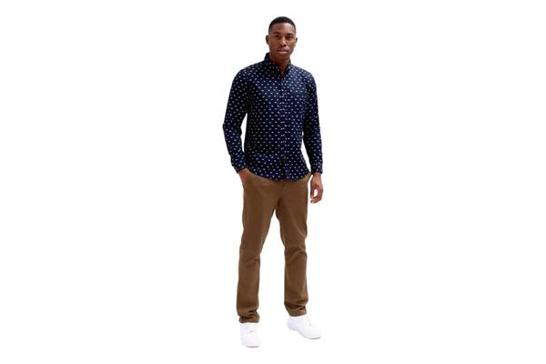 Far Afield Cognito Shirt Siberian Tiger Long Sleeve - Dark Navy Far Afield Cognito Shirt Siberian Tiger Long Sleeve - Dark Navy
