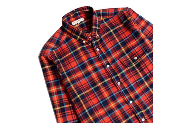Far Afield Larry Shirt - Red Far Afield Larry Shirt - Red