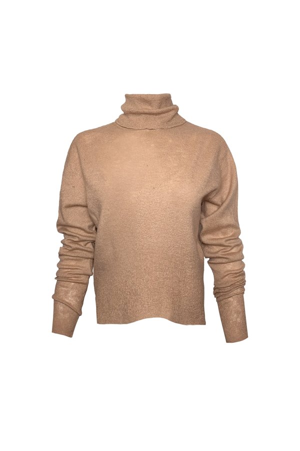 KES X Lars Turtleneck Pullover - Camel KES X Lars Turtleneck Pullover - Camel