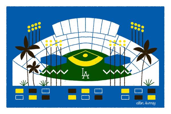 Ellen Surrey - Dodger Stadium - Framed Print Ellen Surrey - Dodger Stadium - Framed Print