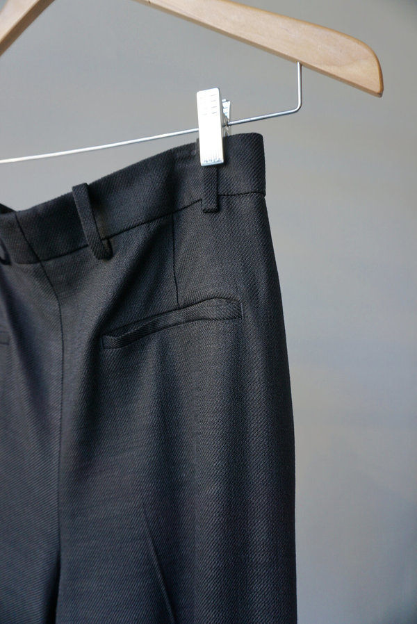 HOPE FOLD TROUSER - black HOPE FOLD TROUSER - black