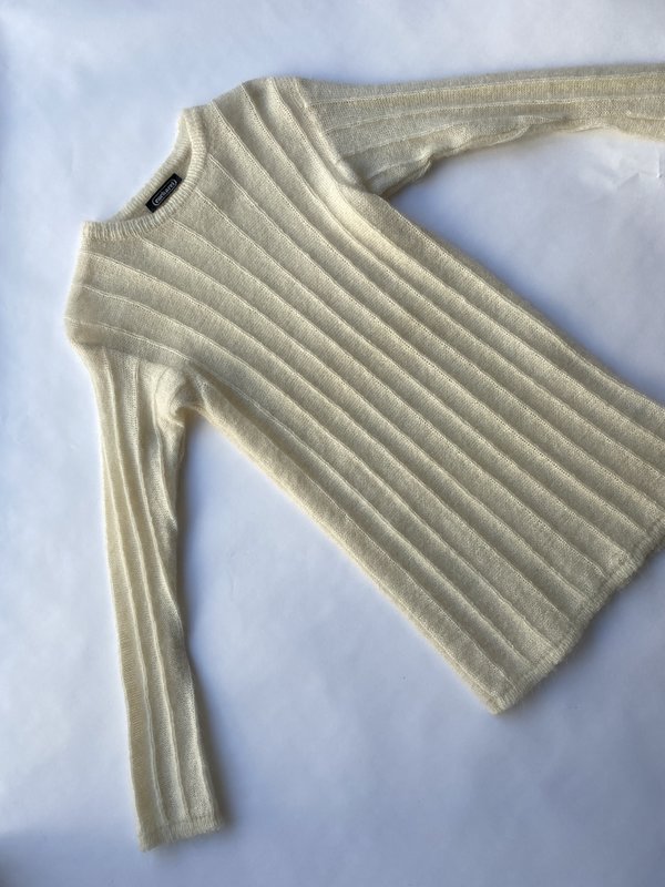 WOLF & GYPSY VINTAGE Cacharel Rib Knit Jumper WOLF & GYPSY VINTAGE Cacharel Rib Knit Jumper