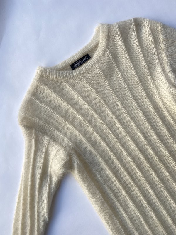 WOLF & GYPSY VINTAGE Cacharel Rib Knit Jumper WOLF & GYPSY VINTAGE Cacharel Rib Knit Jumper