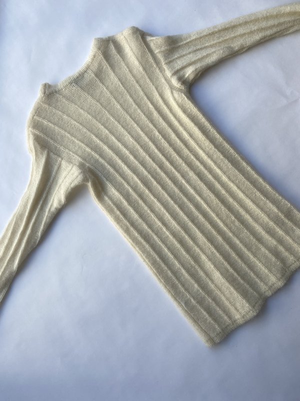 WOLF & GYPSY VINTAGE Cacharel Rib Knit Jumper WOLF & GYPSY VINTAGE Cacharel Rib Knit Jumper