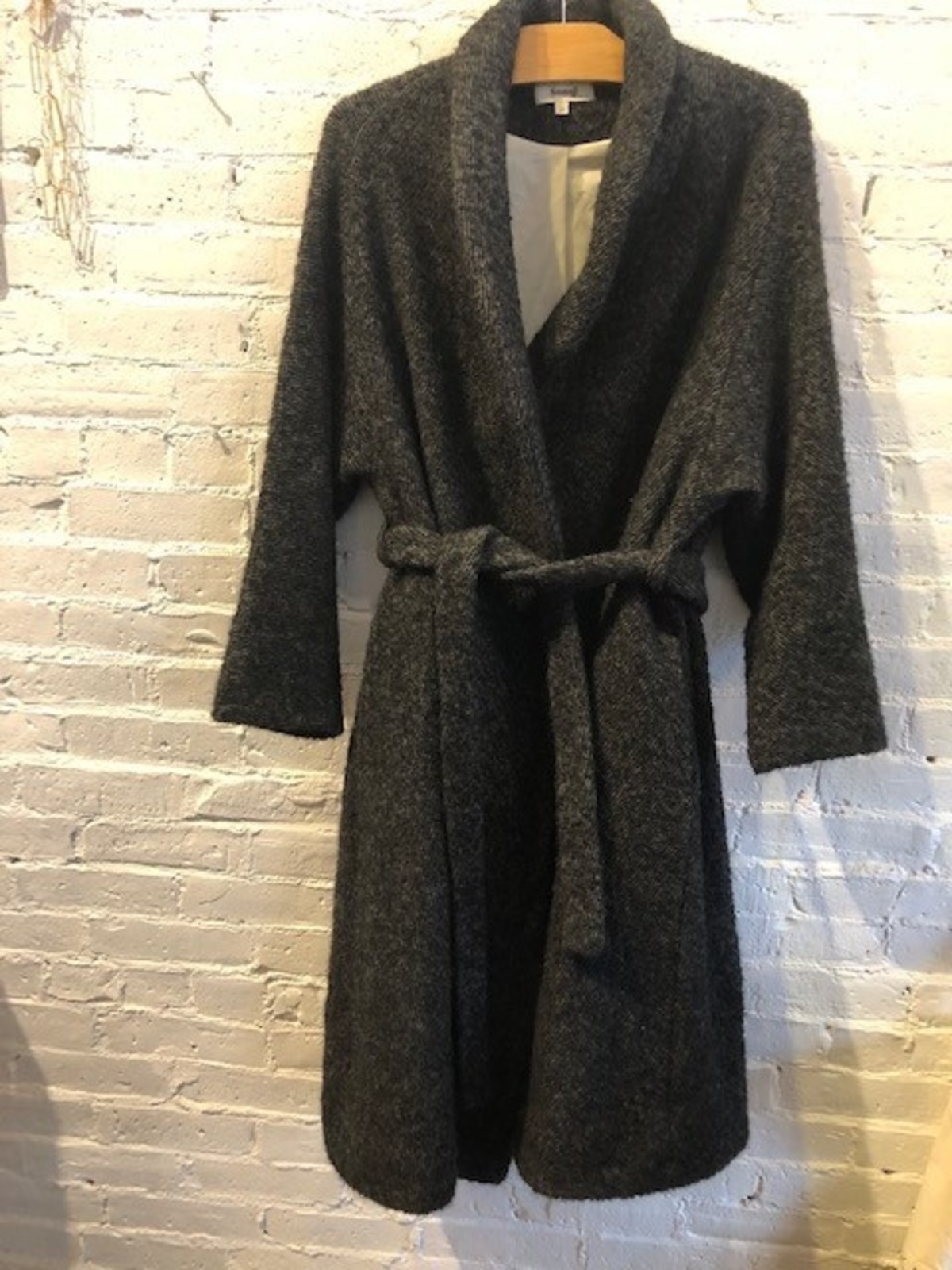 Samuji Italy Coat - charcoal twill - Image 1 of 3