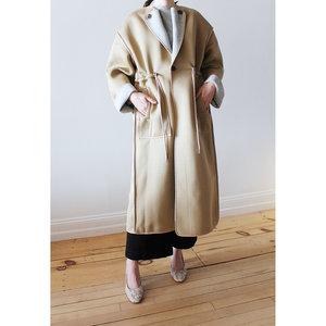 Rodebjer Tencha Coat - Grey Melange Rodebjer Tencha Coat - Grey Melange