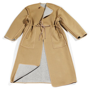 Rodebjer Tencha Coat - Grey Melange Rodebjer Tencha Coat - Grey Melange