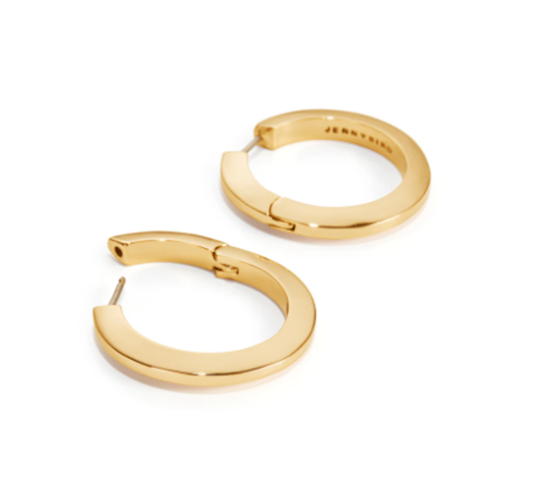 Jenny Bird Toni Hinged Hoop Earrings - gold Jenny Bird Toni Hinged Hoop Earrings - gold