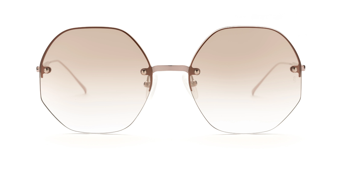 SUNDAY, SOMEWHERE Mia Sunglasses - Blush | Garmentory display picture 3
