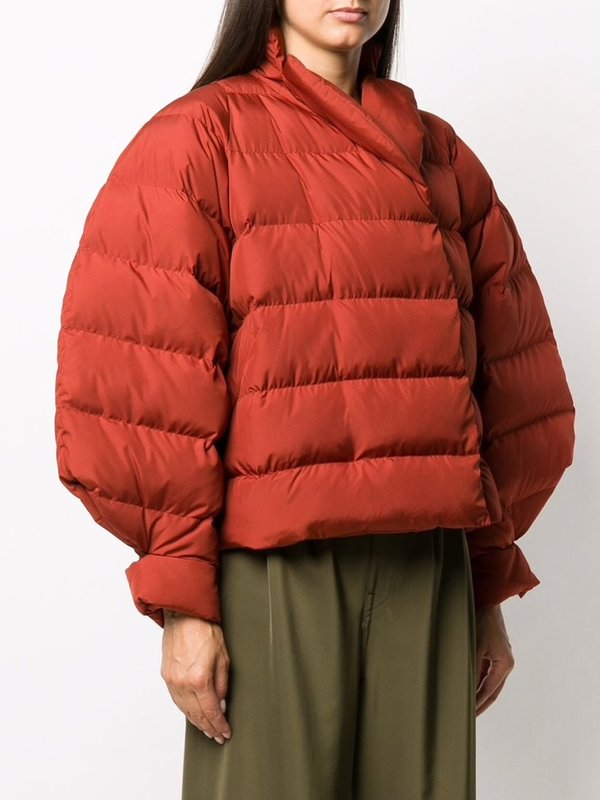 ま*る様 HENRIK VIBSCOF ショートコート Henrik Vibskov Tiles Short Jacket - Burnt Brick | Garmentory