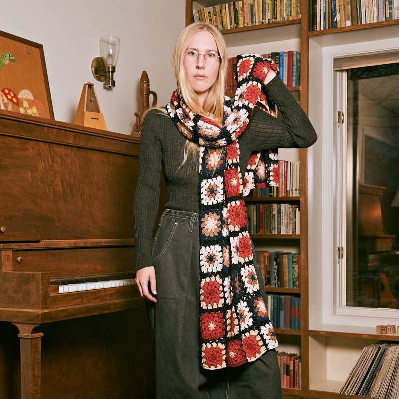 Story Piece Scarf selling XL Organic Cotton 