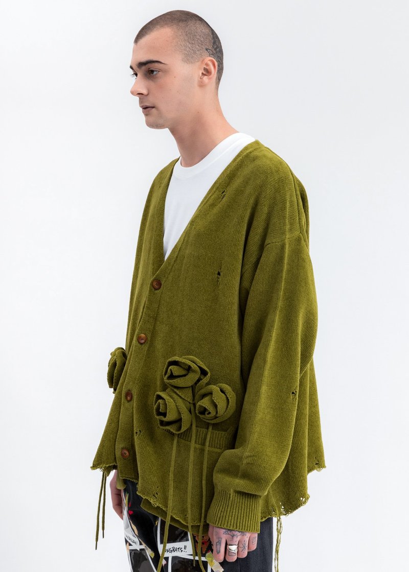 doublet FLOWER CORSAGE CARDIGAN 21SS 【公式通販】