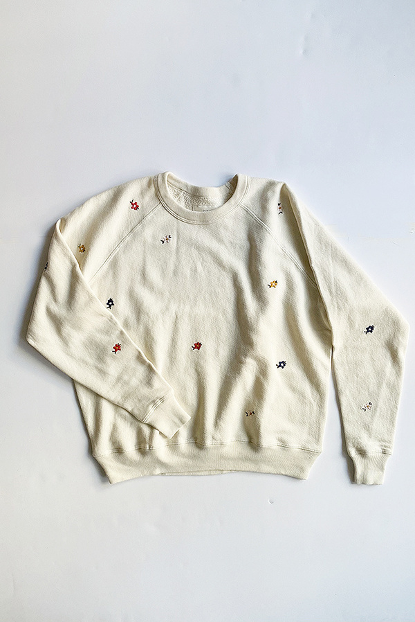 the great floral sweatshirt