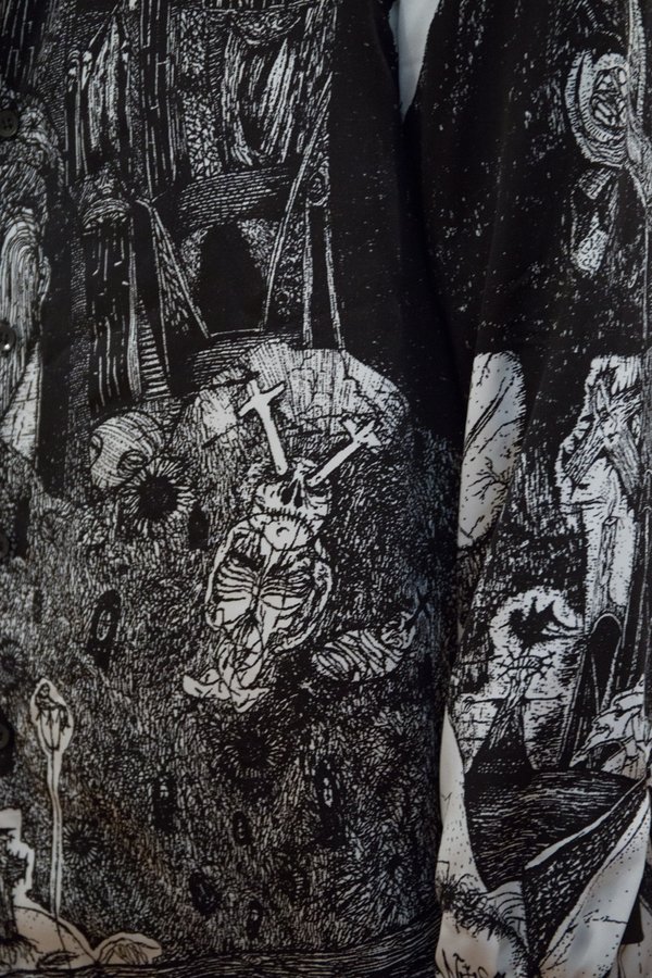 Enfants Riches Deprimes Rudimentary Long Sleeve Silk Button Up