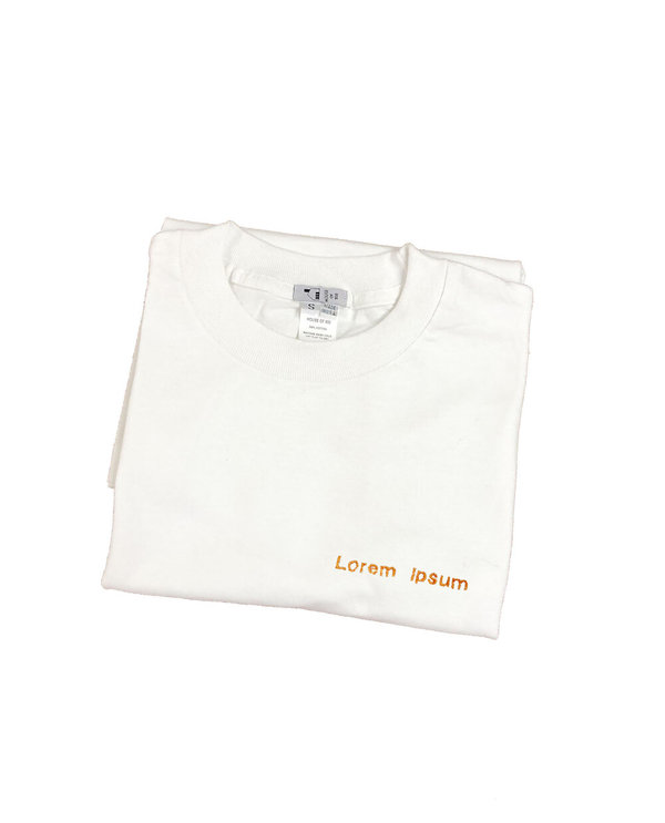embroidery tee Lorem Ipsum shirt embroidery tee Lorem Ipsum shirt