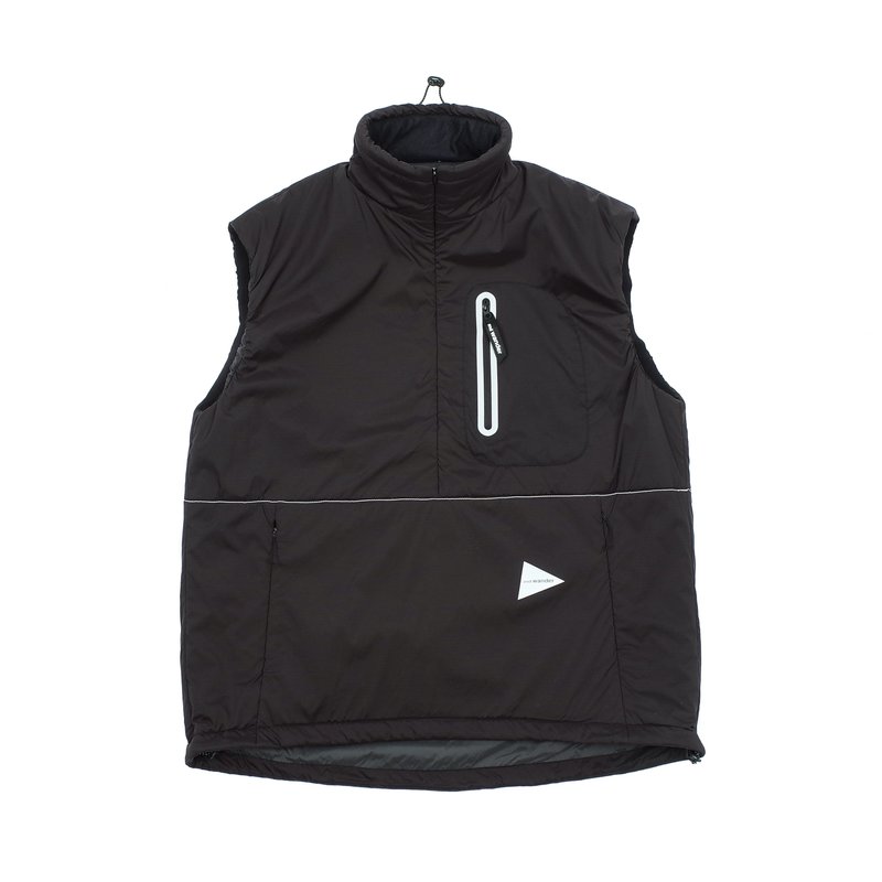 送料無料の商品 And Wander Alpha Vest - Black | Garmentory ベスト+ジレ