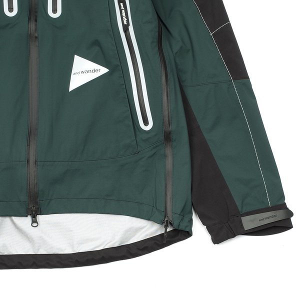 And Wander E Vent Rain Jacket - Green | Garmentory