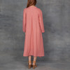 Giada Forte Linen Gauze Dress in Rosa - Thumbnail 6