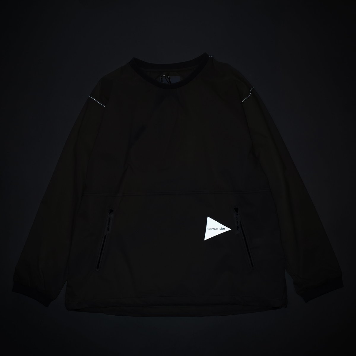 And Wander Pertex Wind Long Sleeve T-shirt - Off White | Garmentory