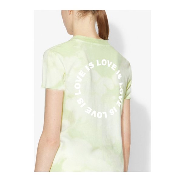 Farm Stand x Geige Silver Love is Love Tee Shirt - Green Farm Stand x Geige Silver Love is Love Tee Shirt - Green