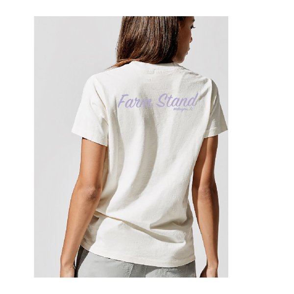 Farm Stand x Geige Silver Rooted Nature Tee Shirt - White Farm Stand x Geige Silver Rooted Nature Tee Shirt - White