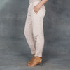 Giada Forte Satin Pants in Pale Pink - Thumbnail 2