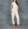 Giada Forte Satin Pants in Pale Pink - Thumbnail 4