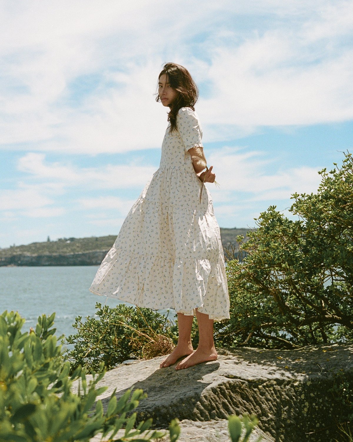 Wellington Factory Peasant Dress - Blossom