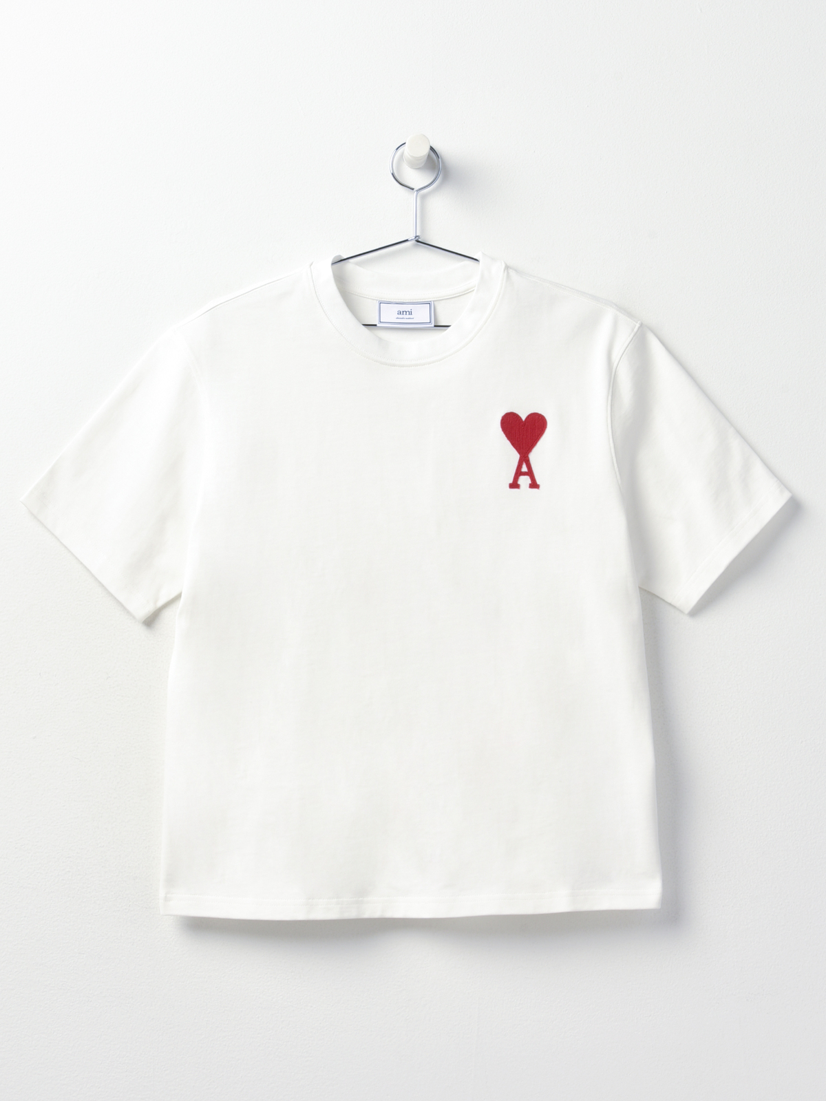 Ami T-shirt Ami De Coeur - Off White | Garmentory
