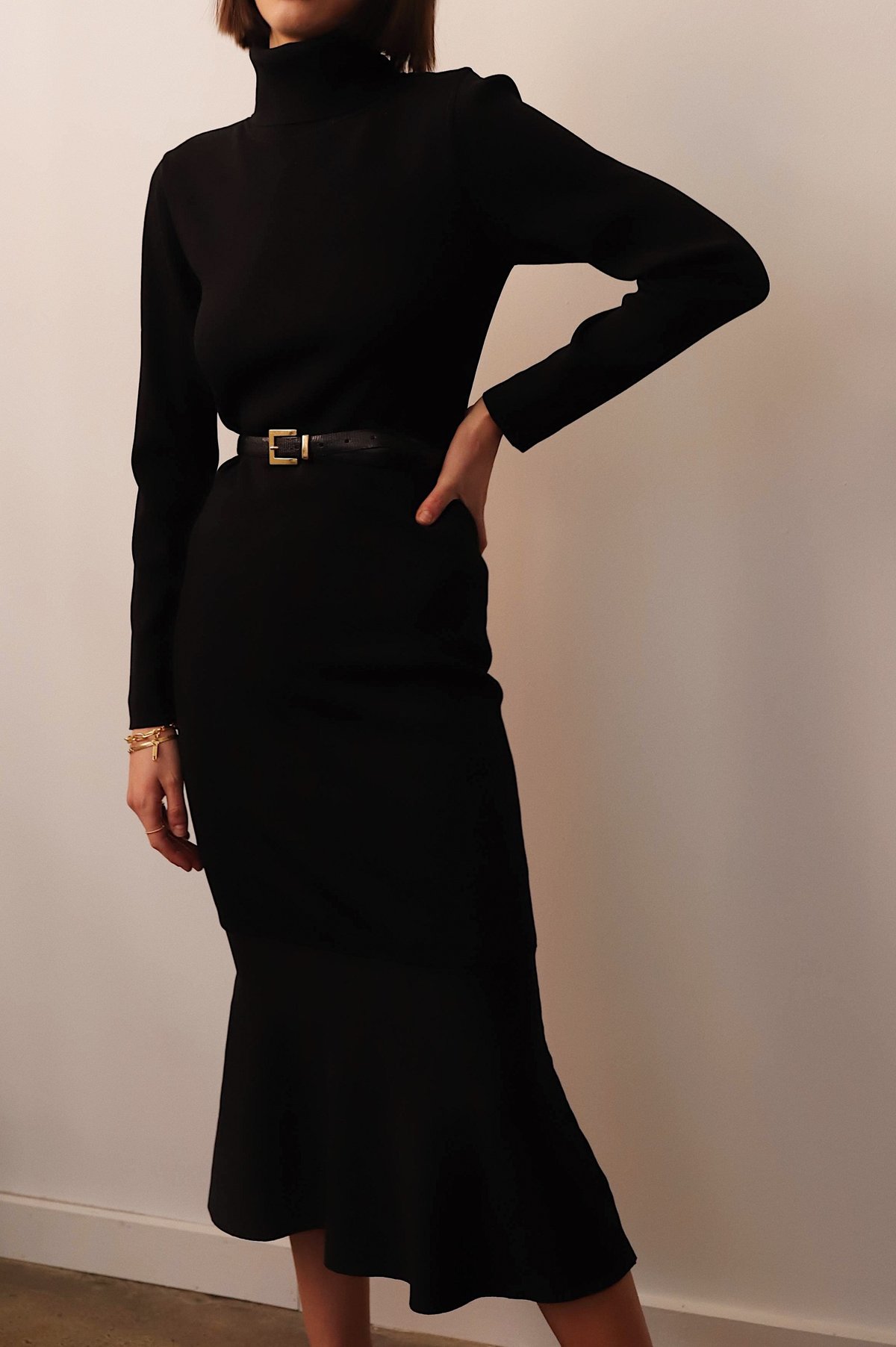 Black Antonio Melani Long Sleeve Dress | Garmentory Black Antonio Melani Long Sleeve Dress | Garmentory