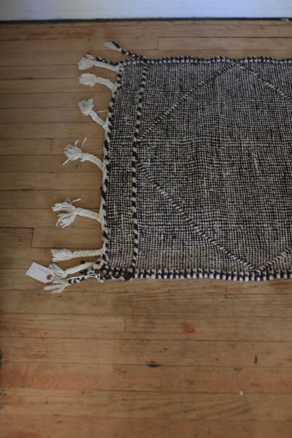 nomad collective Moroccan Zanafi Runner - black/cream nomad collective Moroccan Zanafi Runner - black/cream