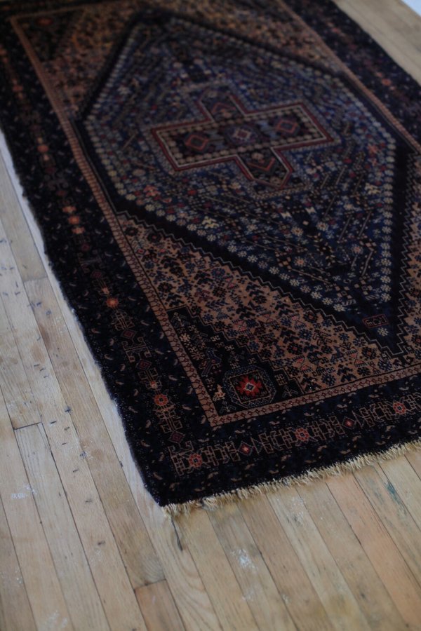 nomad collective Antique Persian Cross Rug - multi nomad collective Antique Persian Cross Rug - multi