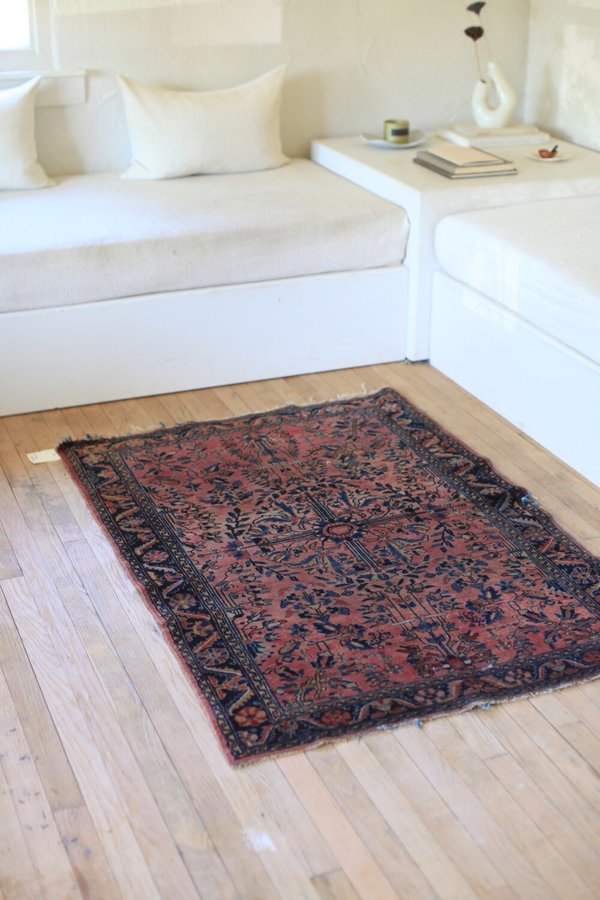 nomad collective Antique Sarouk Rug - multi nomad collective Antique Sarouk Rug - multi